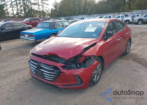 2018 Hyundai Elantra Value Edition z USA, uszkodzony, nr VIN 5NPD84LF0JH286020